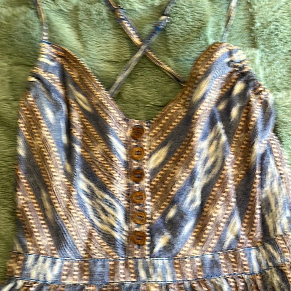 Ecote Blue and Yellow Striped‎ Garment - Picture 3 of 9